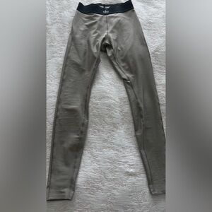 All yoga Olive Brown  Leggings size Medium great condition